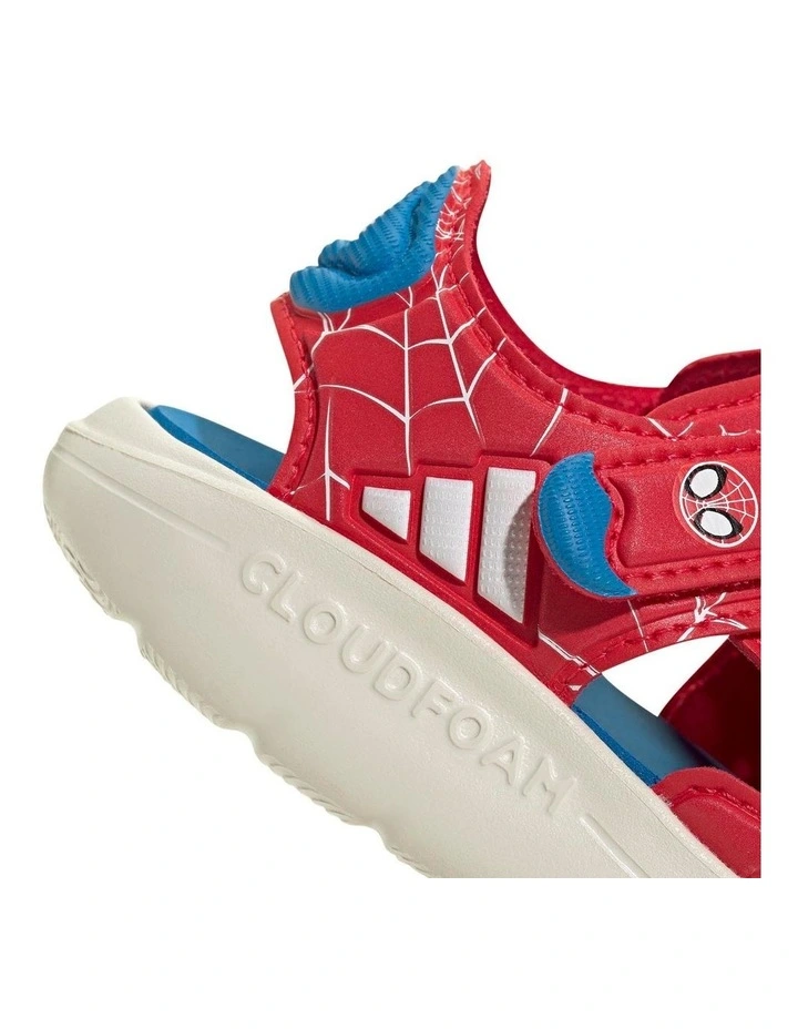 Spiderman Water Sandal Infant Beach Sandals In Ruby image 4