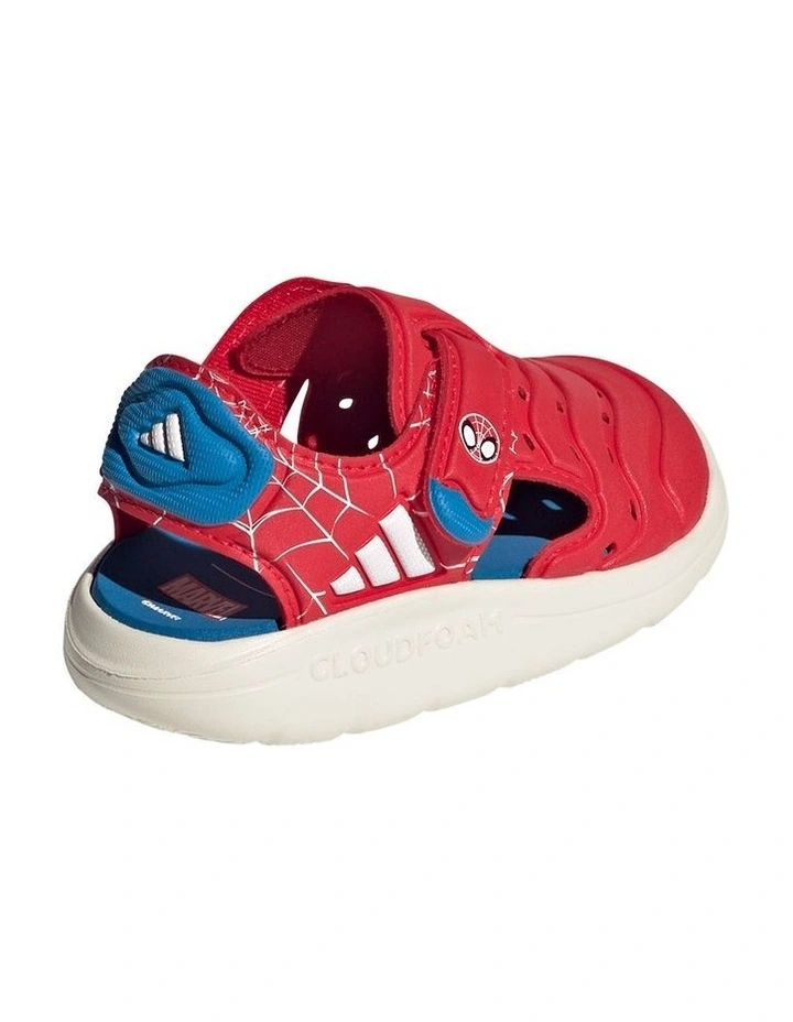 Spiderman Water Sandal Infant Beach Sandals In Ruby image 5