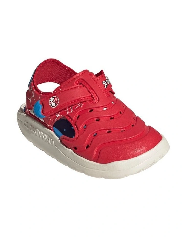 Spiderman Water Sandal Infant Beach Sandals In Ruby image 6