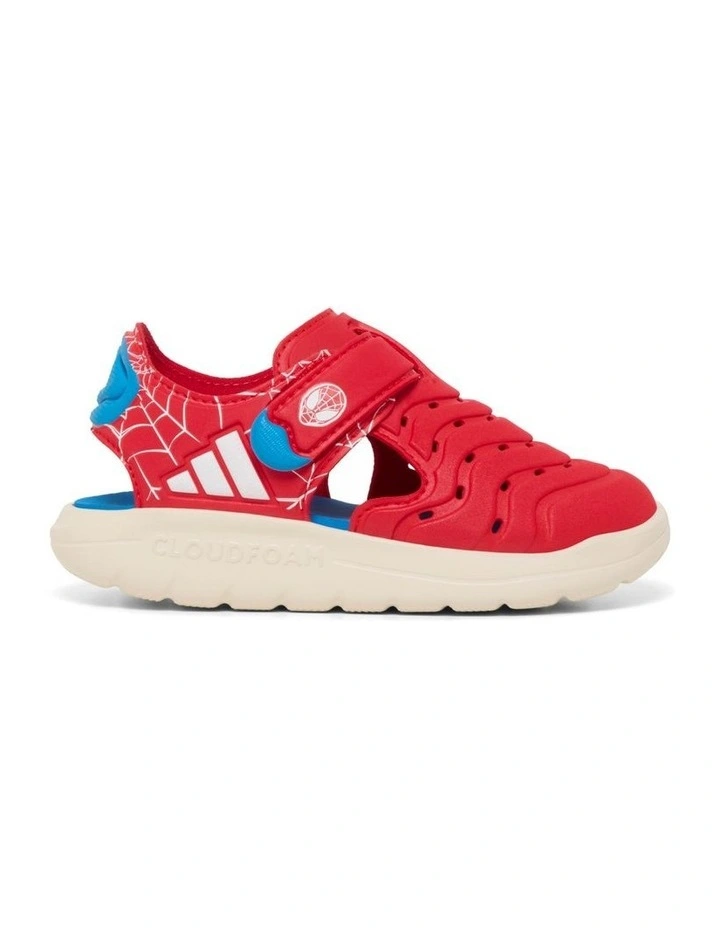 Spiderman Beach Sandal in Ruby image 1