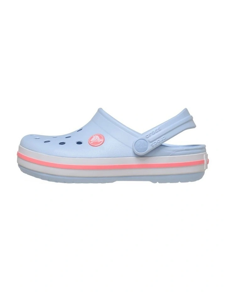 Crocband Clog Infant Beach Sandals In Blue image 2
