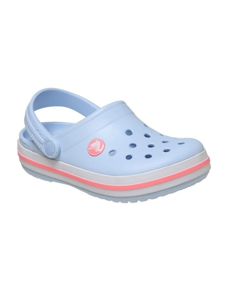 Crocband Clog Infant Beach Sandals In Blue image 4