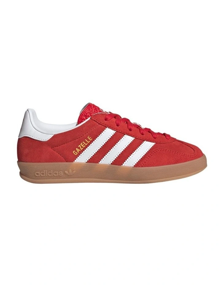 Gazelle Indr Grade School Sneakers In Red image 1