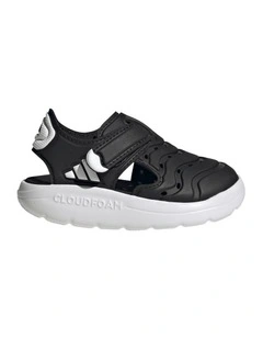 Water Sandal Ii Infant Beach Sandals in Black/White