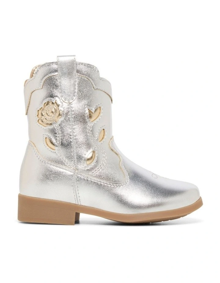 Eleanor Boots In Brown Mult image 1