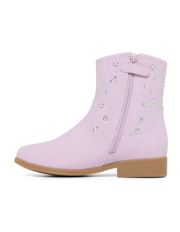 Erin Boots In Lilac image 2
