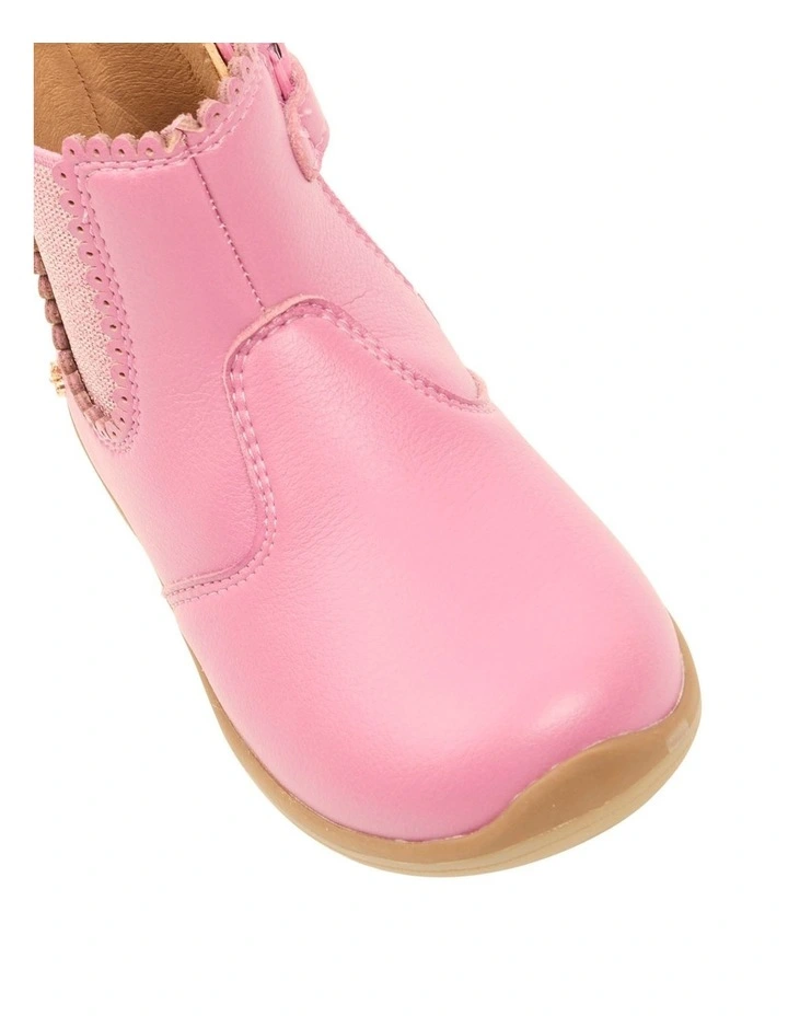 Mabel Boots In Raspberry image 4