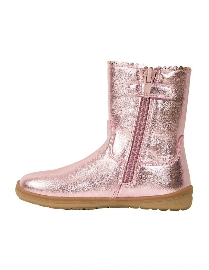 Mallory Boots In Pink image 2