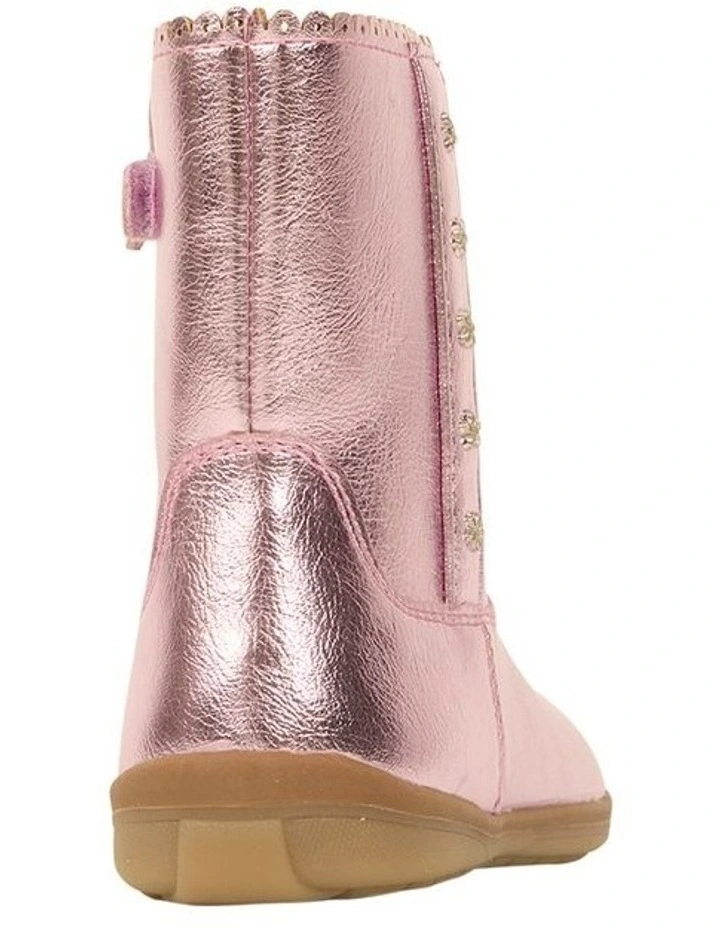 Mallory Boots In Pink image 3