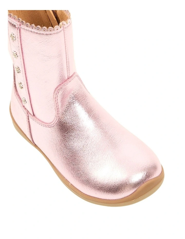 Mallory Boots In Pink image 4
