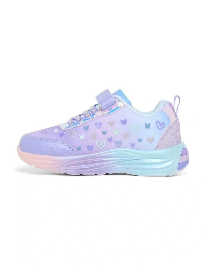 Amara Sneakers In Deep Purp image 2