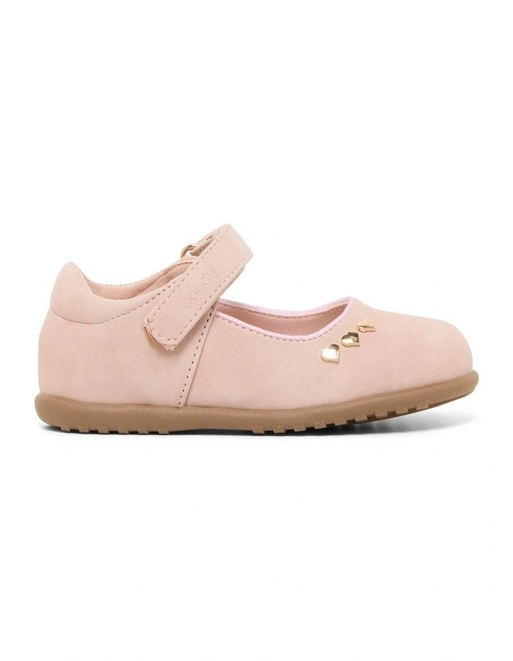 Courtney Mary-Jane Shoes In Pale Pink image 1