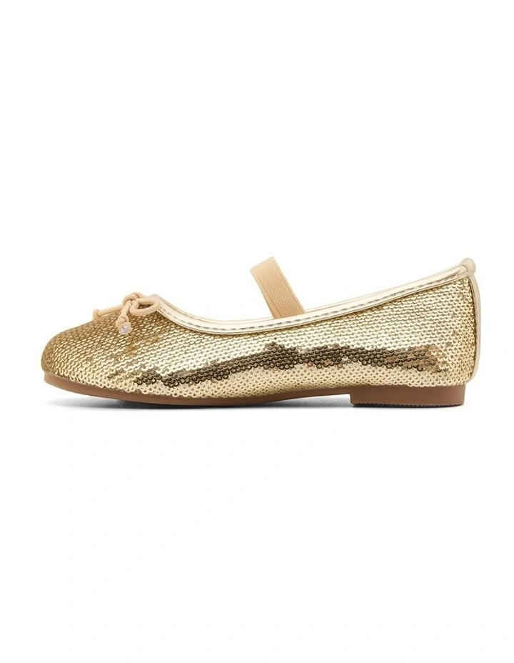 Carmen Ballet Shoes in Gold image 2