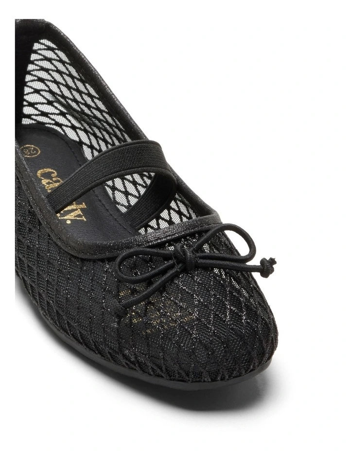 Carmen Ballet Shoes in Black image 4