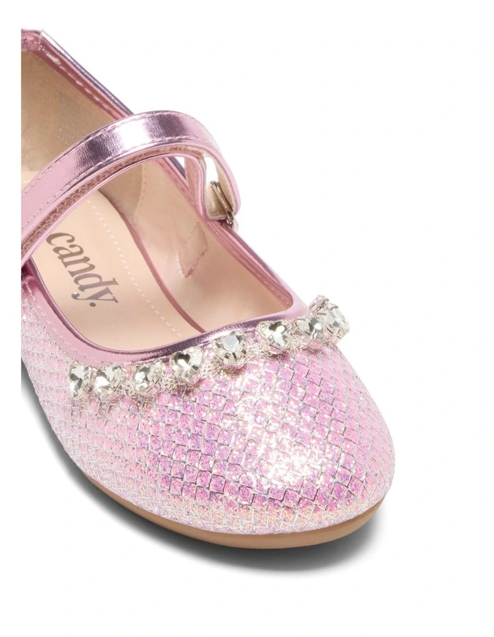 Corie Hearts Shoes In Pink image 4
