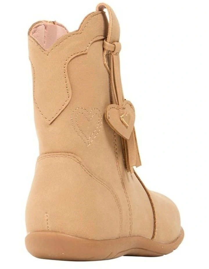 Emaline Boots In Tan image 3