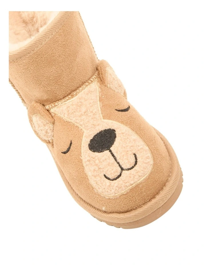 Chilly Dream Bear Slippers In Natural image 2
