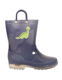 Charlie Chomp Gumboots In Navy