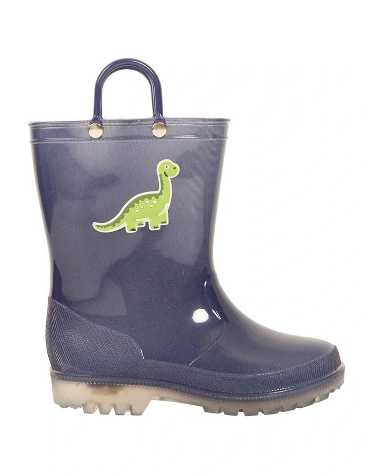 Charlie Chomp Gumboots In Navy image 1