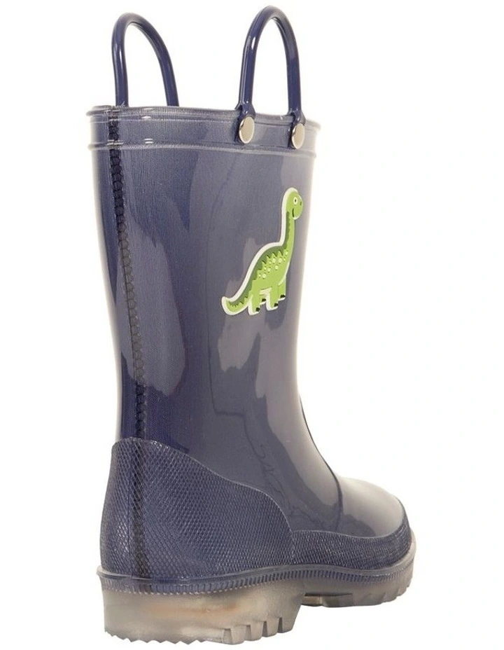 Charlie Chomp Gumboots In Navy image 3
