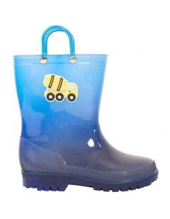 Charlie Truck Gumboots In Blue
