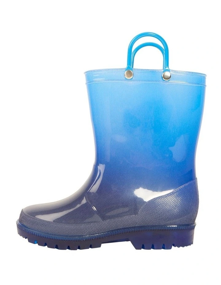Charlie Truck Gumboots In Blue image 2