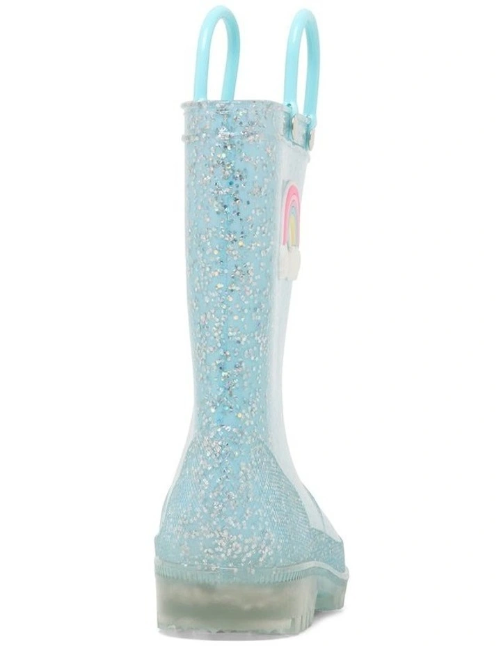 Calli Sparkle Gumboots In Turquoise image 3