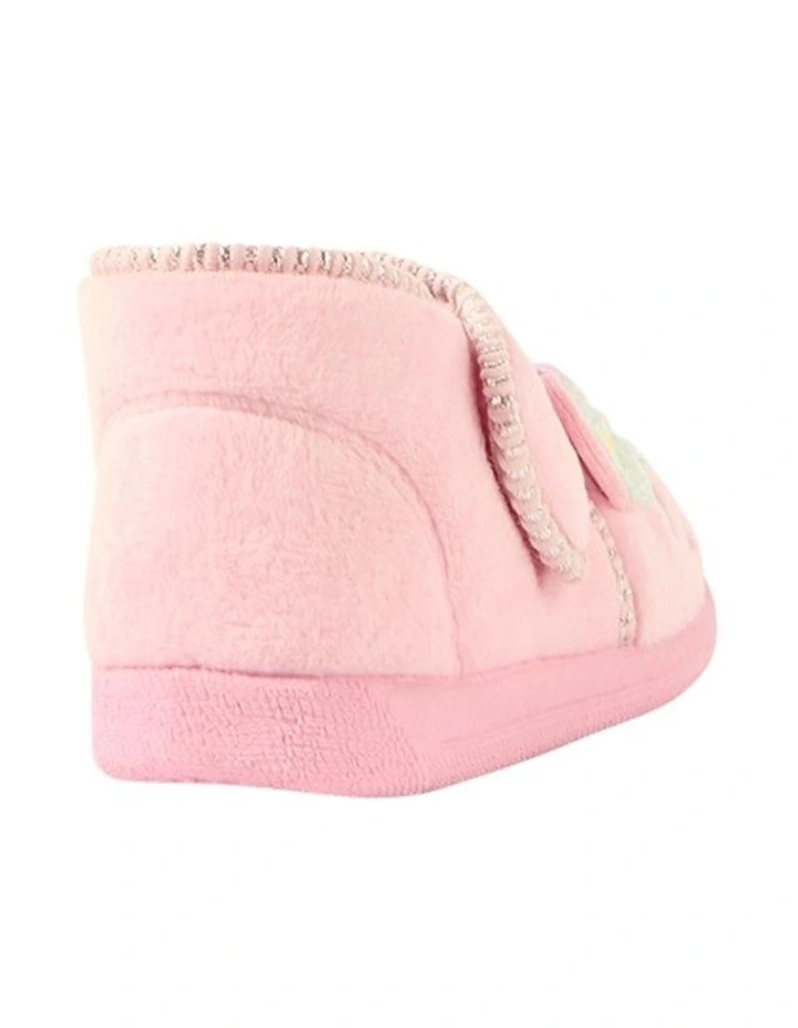 Unicorn Flower Slippers in Pink image 2