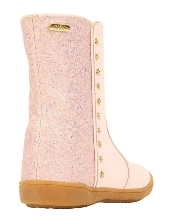 Gerta Boots In Blush image 3
