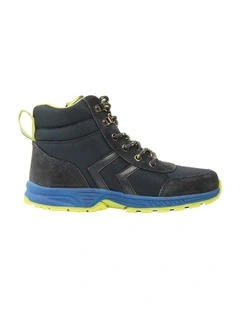 Grayson Hiker Boots In Navy