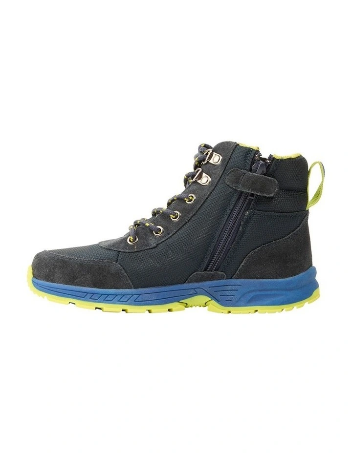 Grayson Hiker Boots In Navy image 2