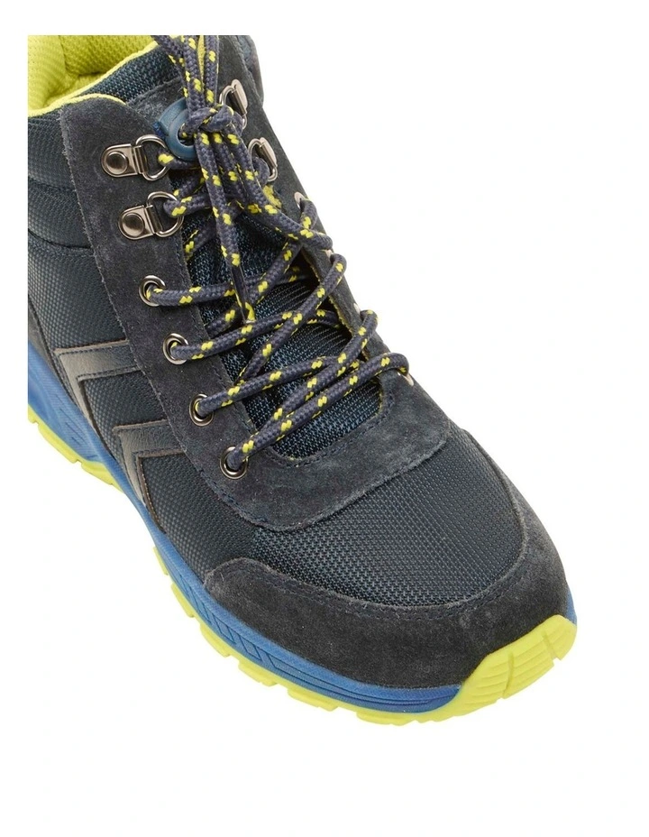 Grayson Hiker Boots In Navy image 4