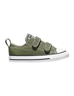 Chuck Taylor All Star 2V Ox Infant Sneakers In Green
