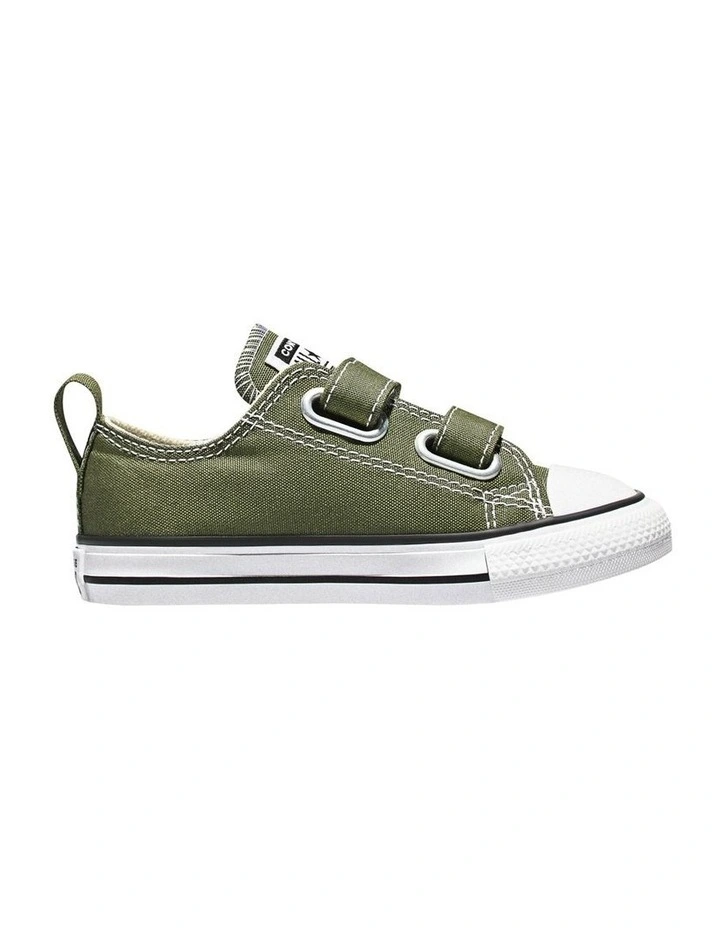 Chuck Taylor All Star 2V Ox Infant Sneakers In Green image 2