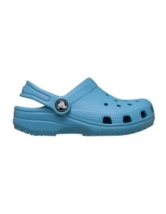 Classic Clog Infant Beach Sandals in Blue