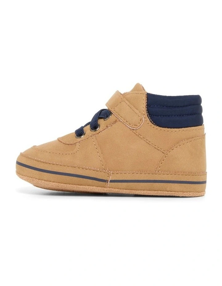 Kinsley Sneaker Boot Prewalker In Natural image 2