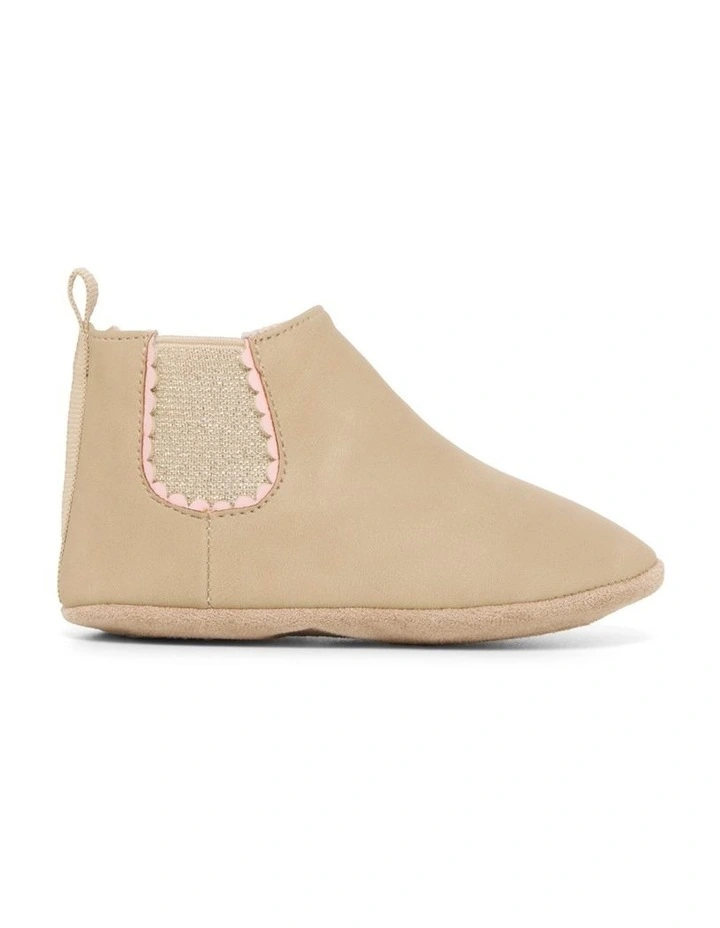 Kinsley Gusset Boot Prewalker In Sand image 1