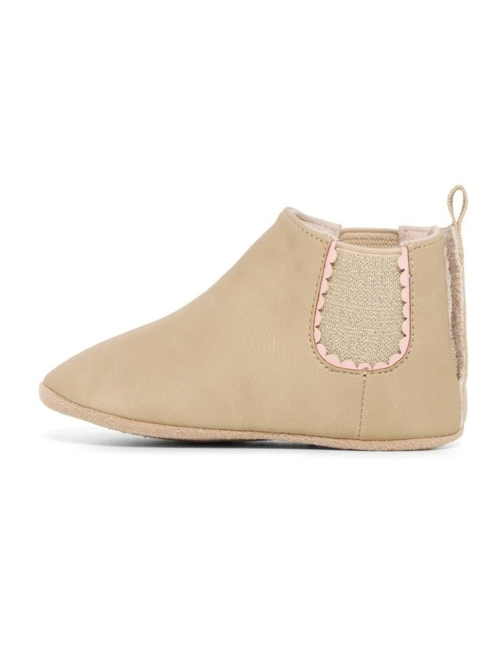 Kinsley Gusset Boot Prewalker In Sand image 2