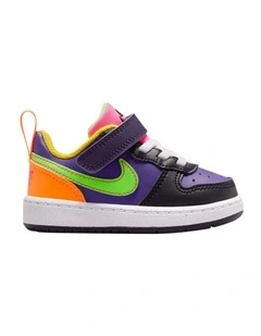 Court Borough Low Recraft Infant Sneakers in Purple