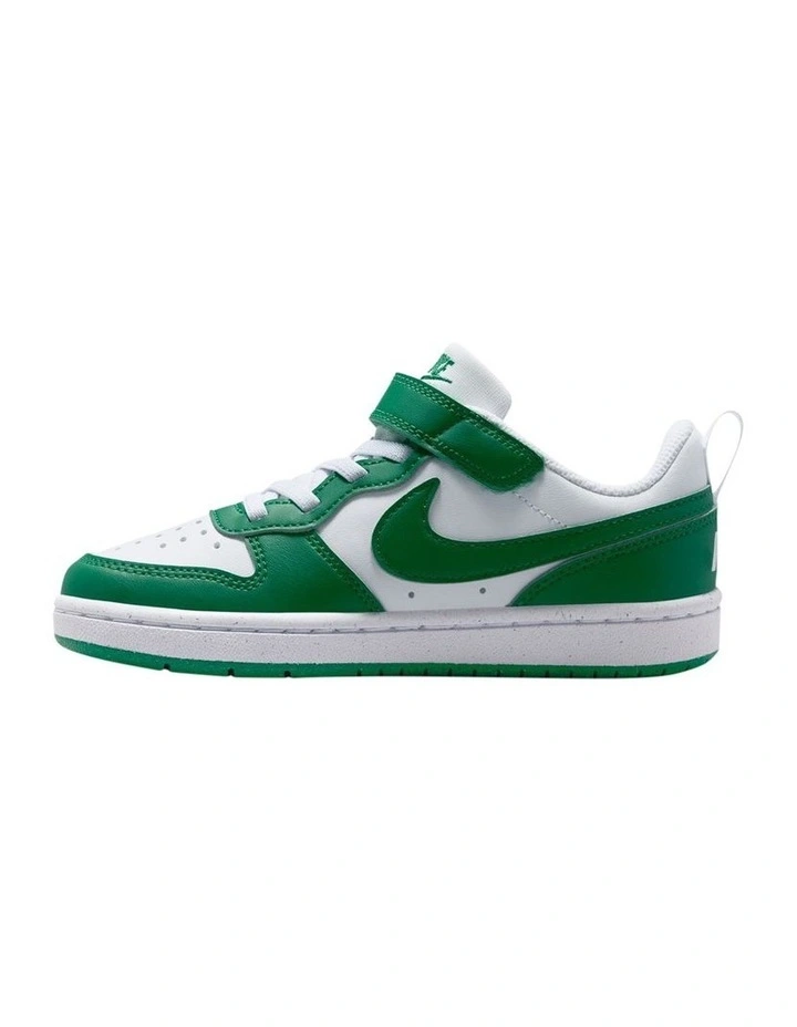 Court Borough Low Recraft Pre-School Sneakers In White image 2