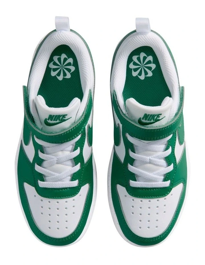 Court Borough Low Recraft Pre-School Sneakers In White image 3