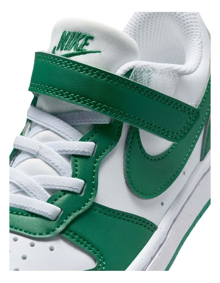 Court Borough Low Recraft Pre-School Sneakers In White image 5