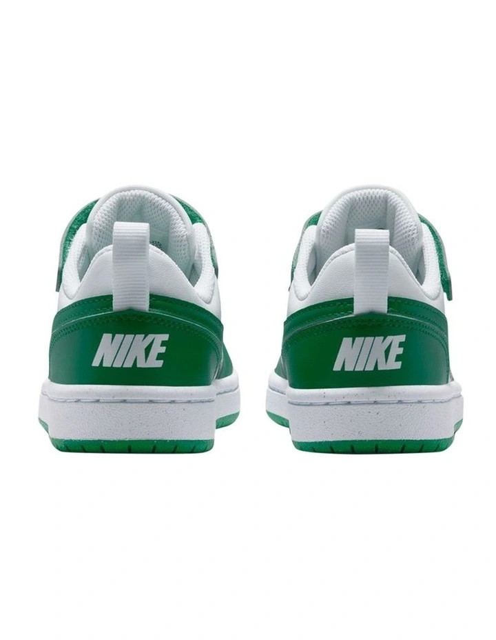 Court Borough Low Recraft Pre-School Sneakers In White image 6