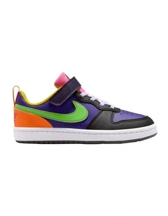 Court Borough Low Recraft Pre-School Sneakers in Purple