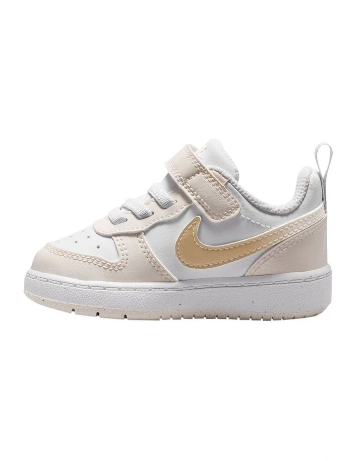 Court Borough Low Bball Infant Sneakers In White image 2