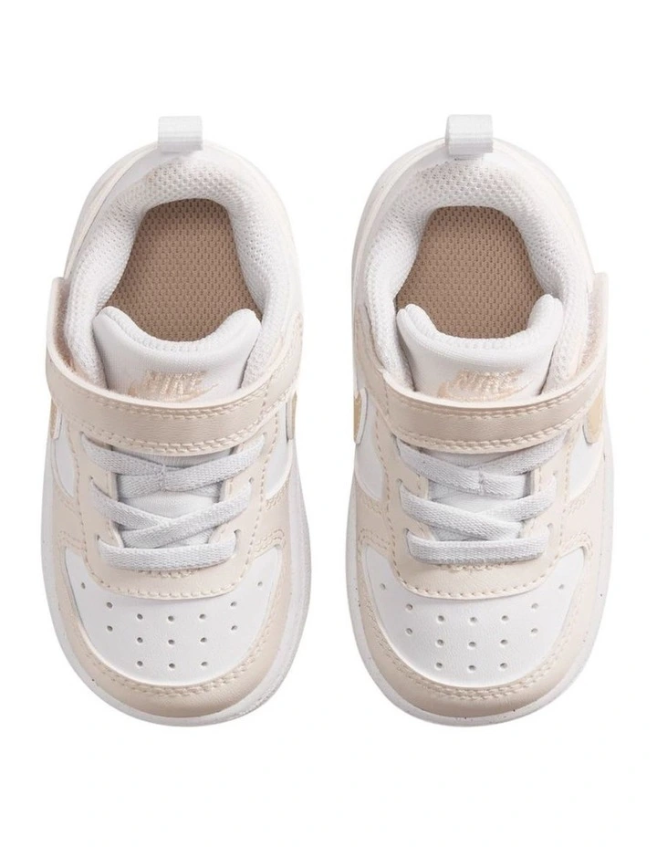 Court Borough Low Bball Infant Sneakers In White image 3