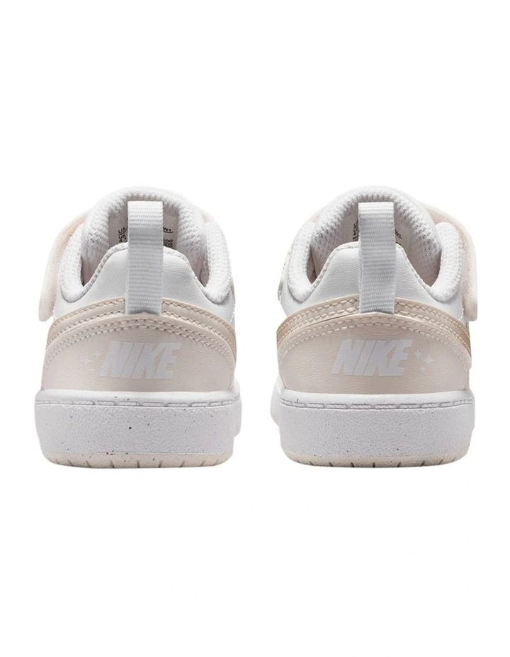 Court Borough Low Bball Infant Sneakers In White image 6