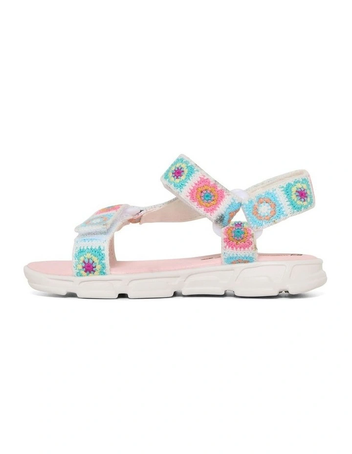 Crochet G 9861 Sandals in White image 2