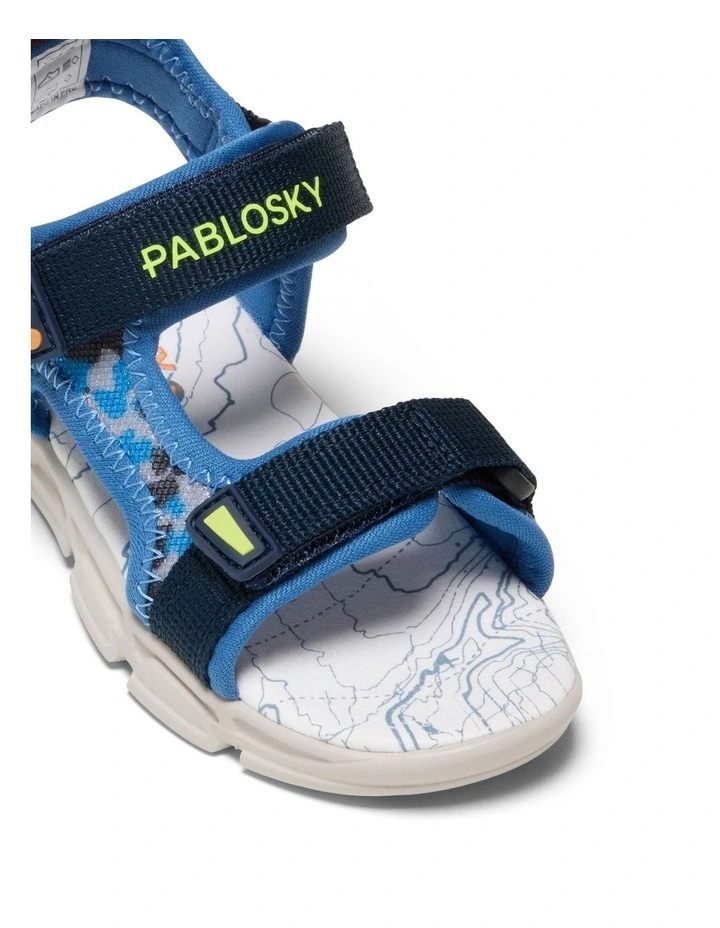 Surf Sandal 9863 Youth in Dark Navy image 4