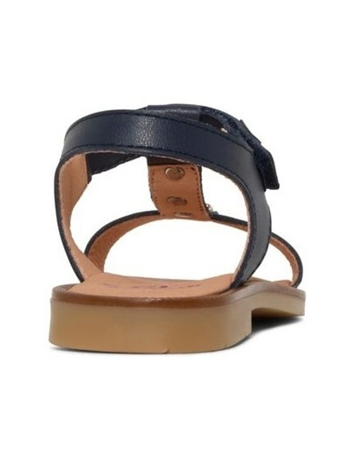 Mary Nautical 4510 Youth Sandals In Navy image 3